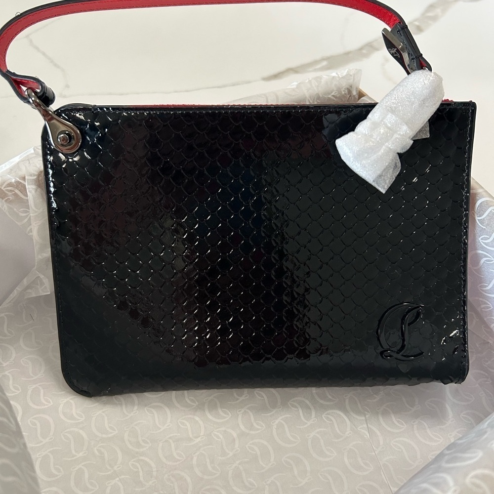 Christian Louboutin Patent Birdy Black - Picture 5 of 14